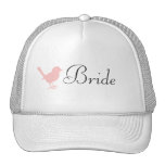 little pink bird hat