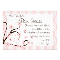 Little Pink Blooms invitations