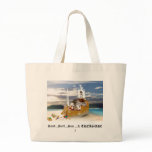 Little Pirate Rat Beach Tote bags