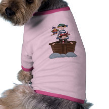 Little Pirates Dog T-shirt