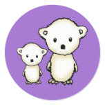 Little Polar Bears Stickers