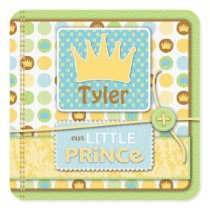 Little Prince Square Sticker B2