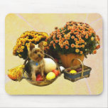 Little Pup's Thanksgiving mousepads
