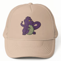 Little Purple Longtailed Dragon Mesh Hat