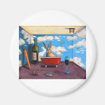 Little_Rabbit_Spirits Fridge Magnet