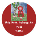 Little Red, Book Plate stickers