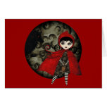 little red capuccine cards