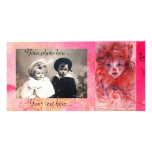 LITTLE RED CLOWN CUSTOM PHOTO CARD