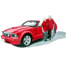 Little Red Convertible 2 Sculpture photo sculptures