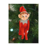 Little red elf postcards