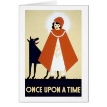 Little Red Riding Hood 1937 WPA Card