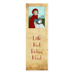 Little Red Riding Hood bookmark business cards