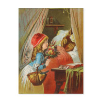 Little Red Riding Hood by Carl Offterdinger Postcard
