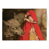 Little Red Riding Hood by Jessie Willcox Smith Card