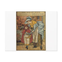 Little Red Riding Hood by Walter Crane 1845 ~ 1915 Postcards