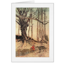 Little Red Riding Hood Card