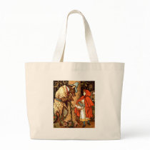 Little Red Riding Hood Fantasy Fairy Tale Tote Bag