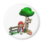 Little Red Riding Hood  Magnet