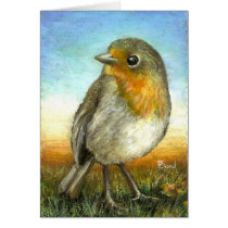Little Robin Card