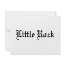 Little Rock, Arkansas Personalized Announcements