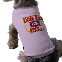 Little Rock Rocks ! (red) Pet Tee