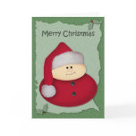 Little Santa Christmas Card