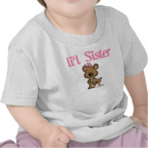 little sister bear tee shirt