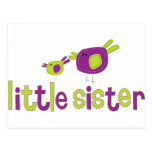 Little Sister Birdies T-shirt Postcards
