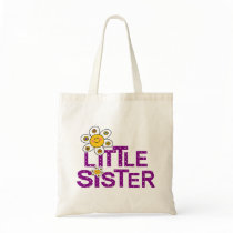 Little Sister Cute Flower Tote Bag