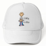 Little Sister with Big Brother T-shirts and Gifts Trucker Hats