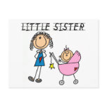 Little Sister With Big Sis Tshirts postcards