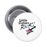 Little Sisters Rock Pinback Button