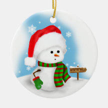 Little Snowman Ornament
