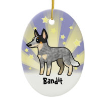 Little Star Australian Cattle Dog / Kelpie Christmas Tree Ornaments