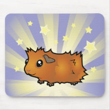 Little Star Guinea Pig (scruffy) Mouse Pads