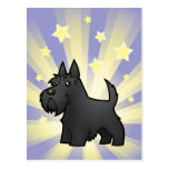 Little Star Scottish Terrier Post Cards