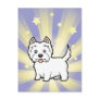 Little Star West Highland White Terrier Post Cards