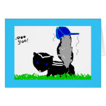 Little Stinker Boy Card
