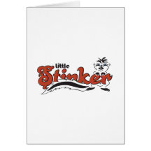 Little stinker card