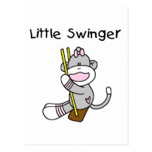 Little Swinger Tshirts and Gifts Postcard
