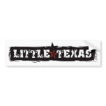 Little Texas Logo Bumper Sticker bumper stickers