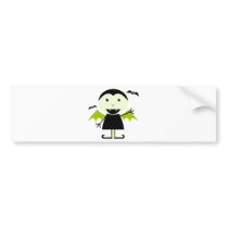 Little Vampire Bumper Stickers