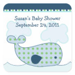 Little Whale Stickers/Envelope Seals