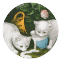 Little White Kitties - Into Mischief stickers