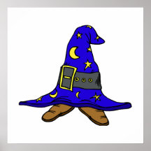 Little Witch Big Hat Posters