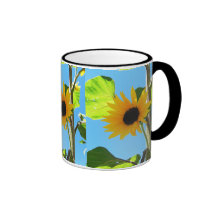 Little Yellow Sunflower Mugs