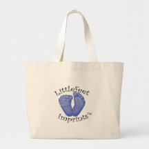 Littlefeet Imprints Canvas Bag