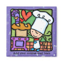 LittleGirlie loves to bake bread PPL magnets