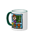 LittleGirlie plays teacher! mugs