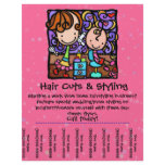 LittleGirlie stylist working from home! PINK flyers